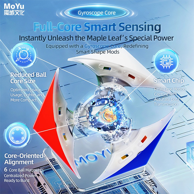 MoYu Smart Maple Leaf Cube